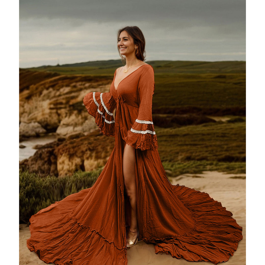 Coral Gown