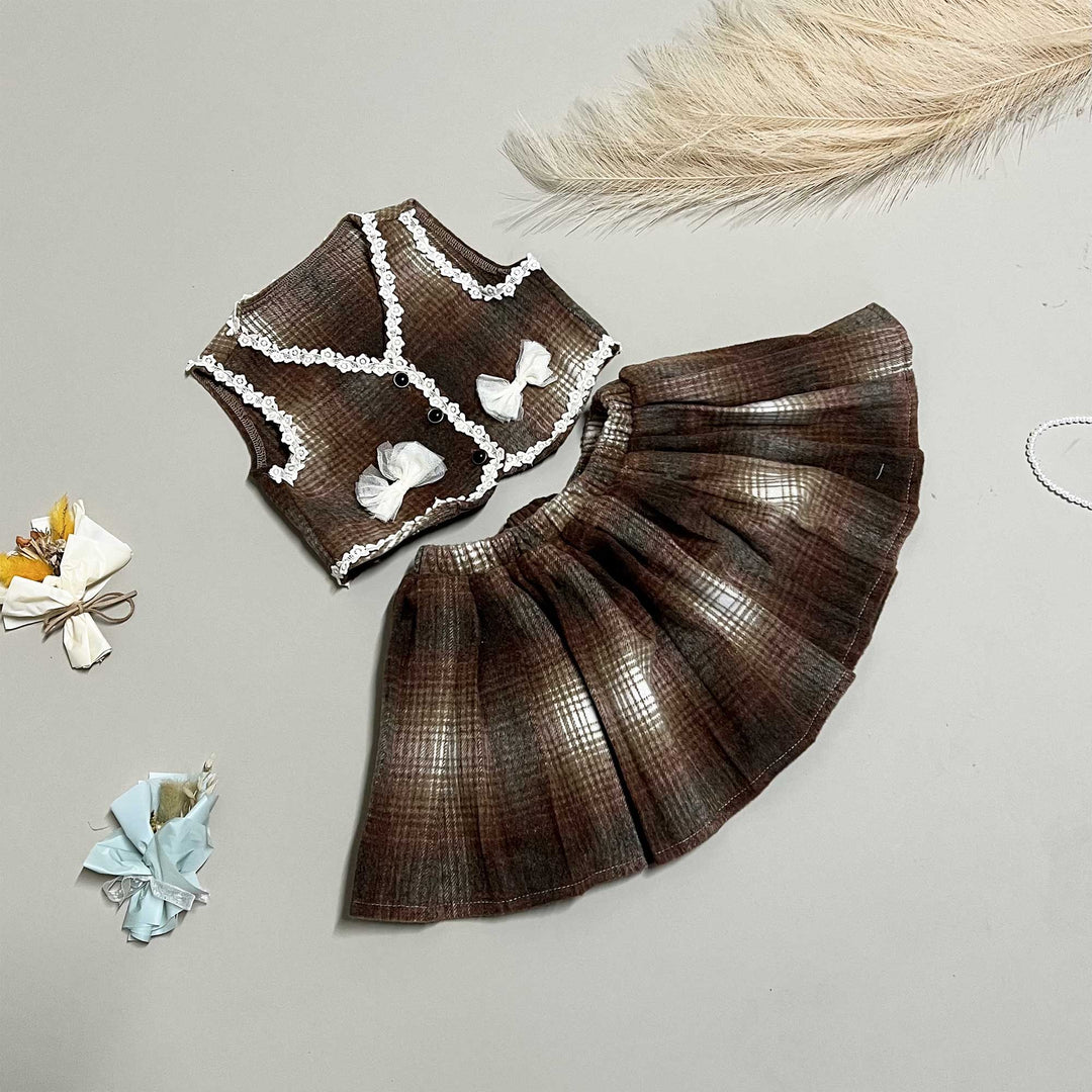 Elise Vest + Skirt