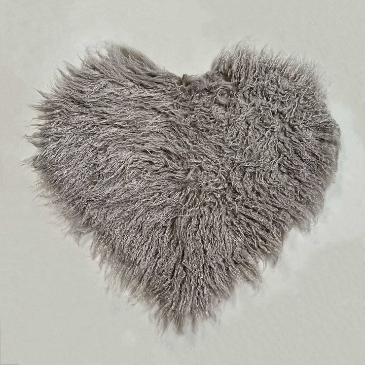 Soft Sweet Heart Faux Fur Blanket
