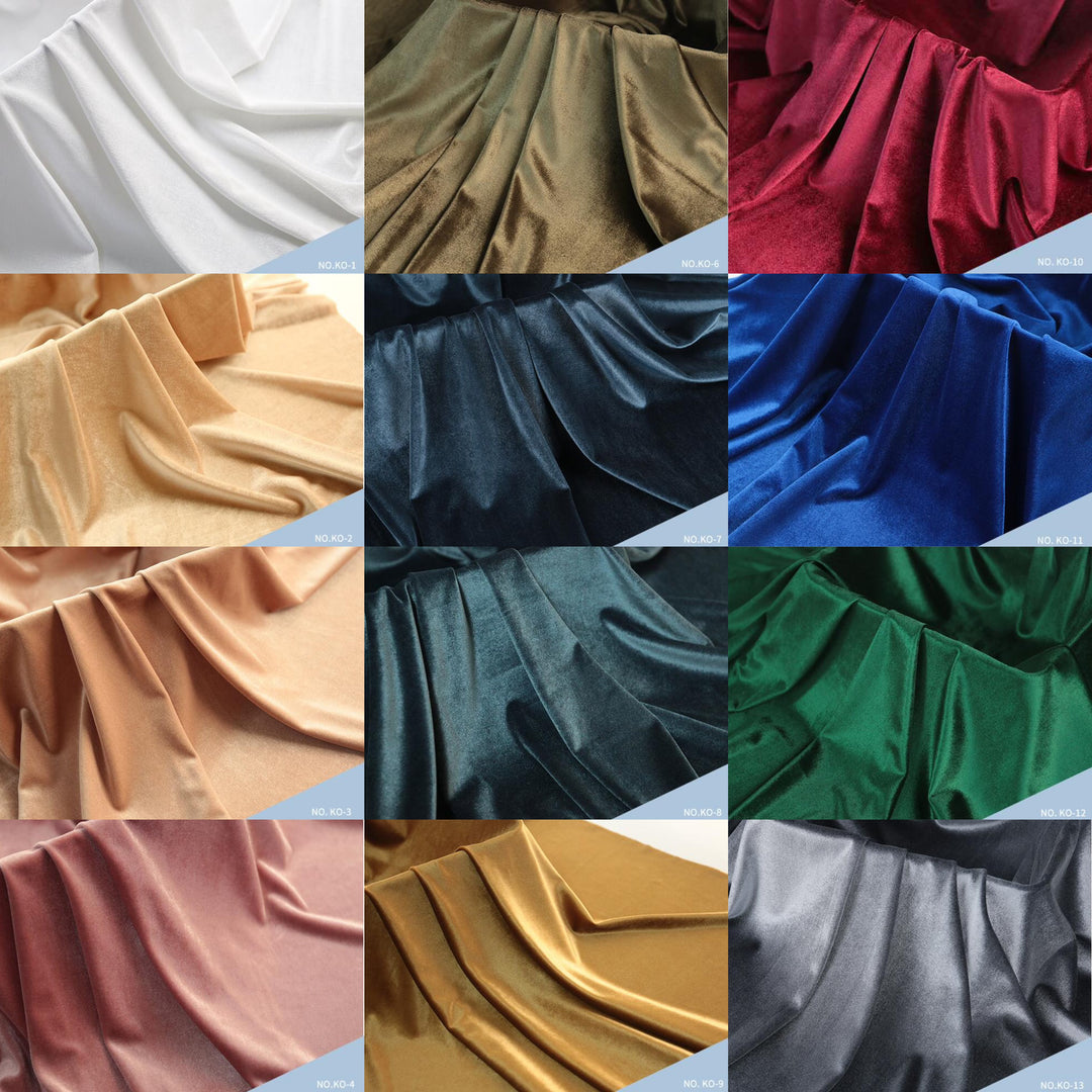 Enid Velvet Split Robe Gown