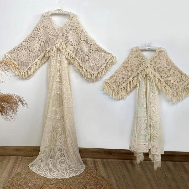 Jamie Lace+ Cotton Mommy & Me Dress Set