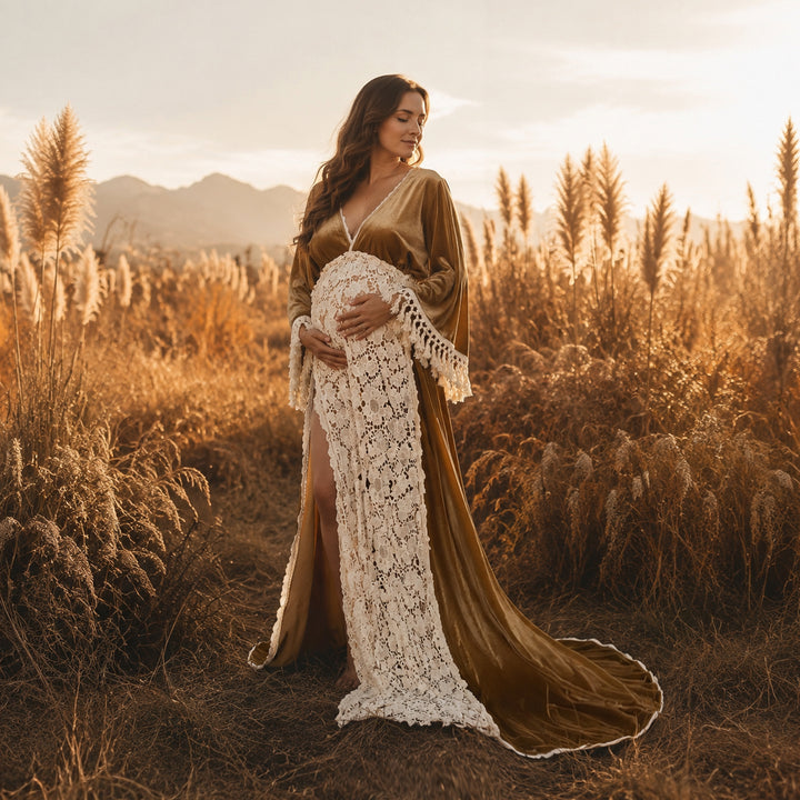 Elsie Velvet Gown