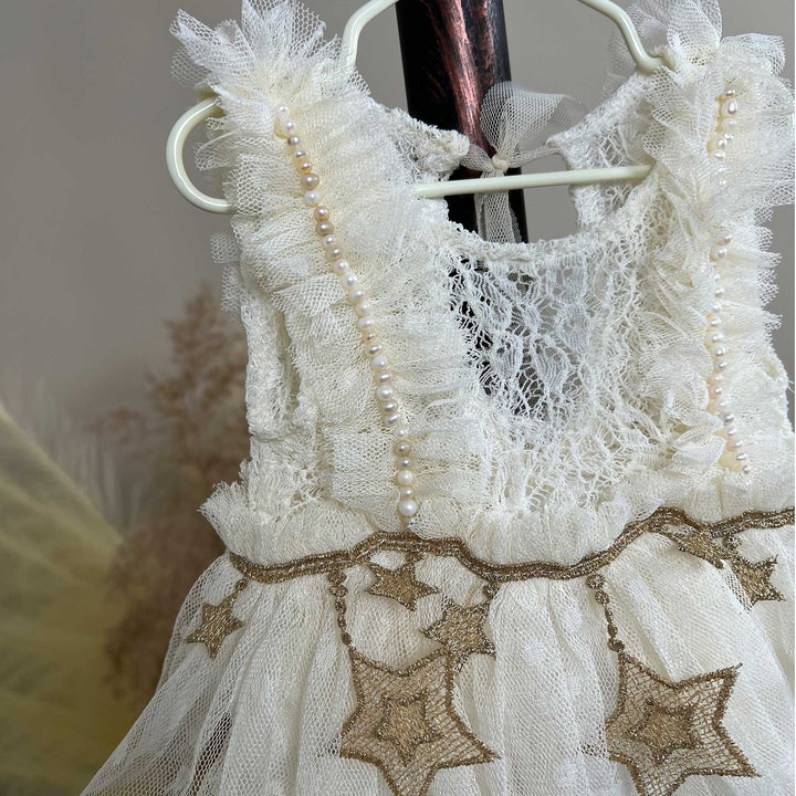 Tulle with Star Newborn Dress