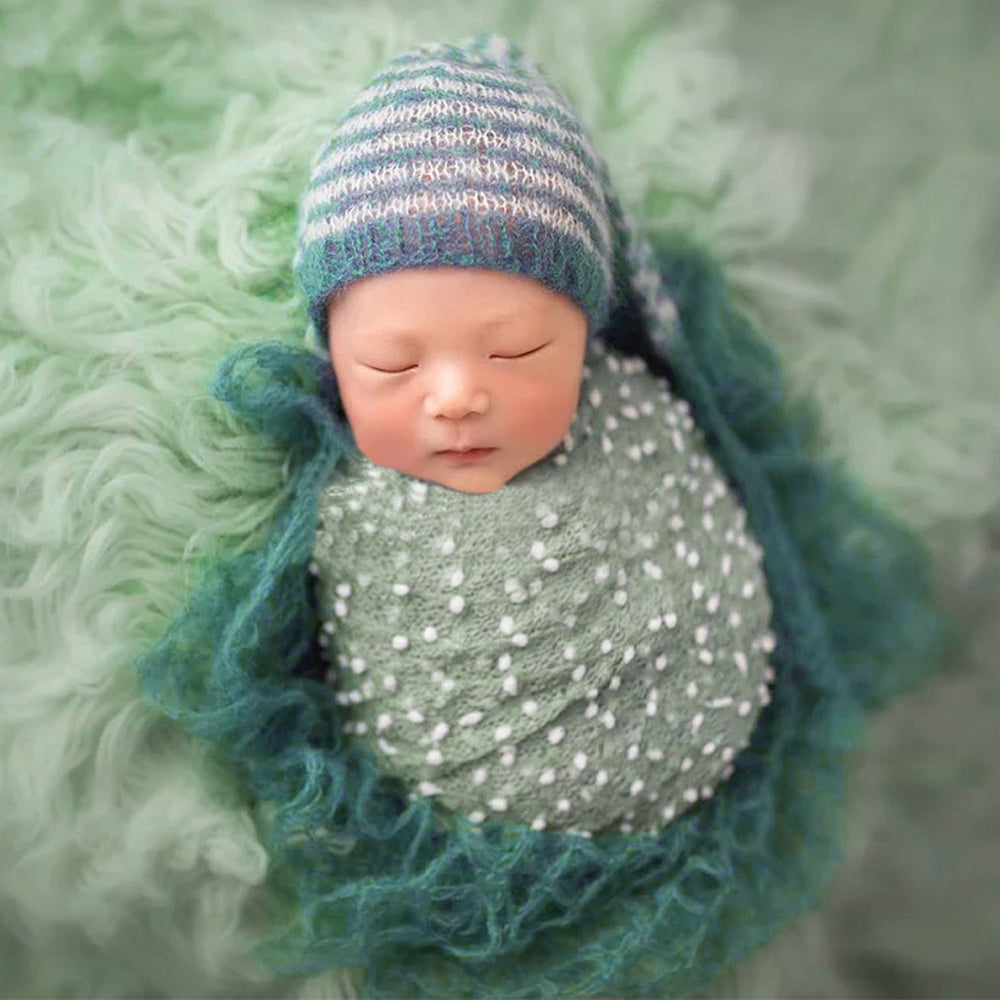150x100cm Knit Mini Ball Fabric Backdrop