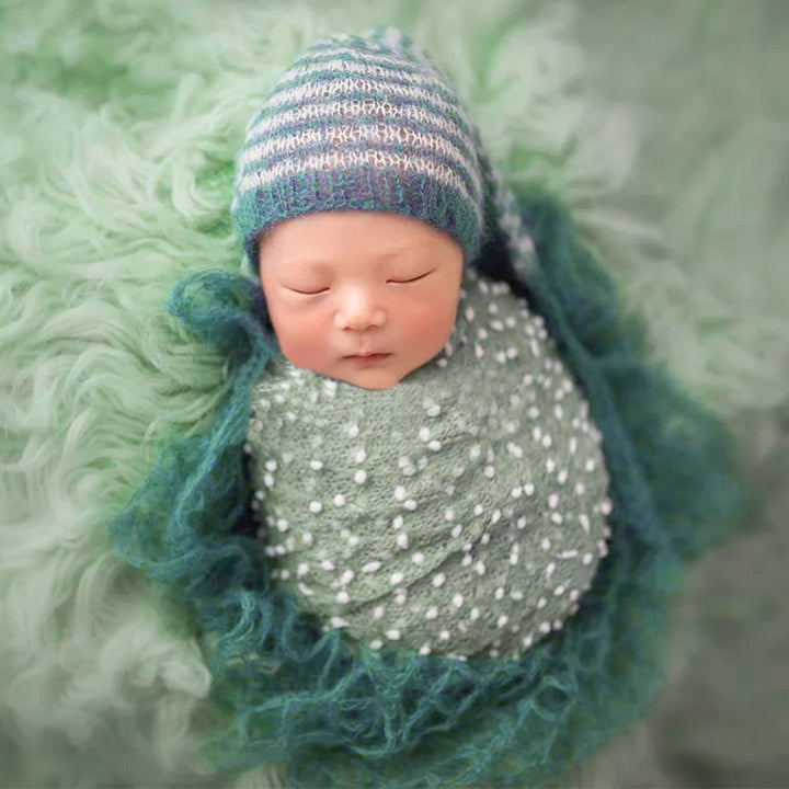 150x100cm Knit Mini Ball Fabric Backdrop