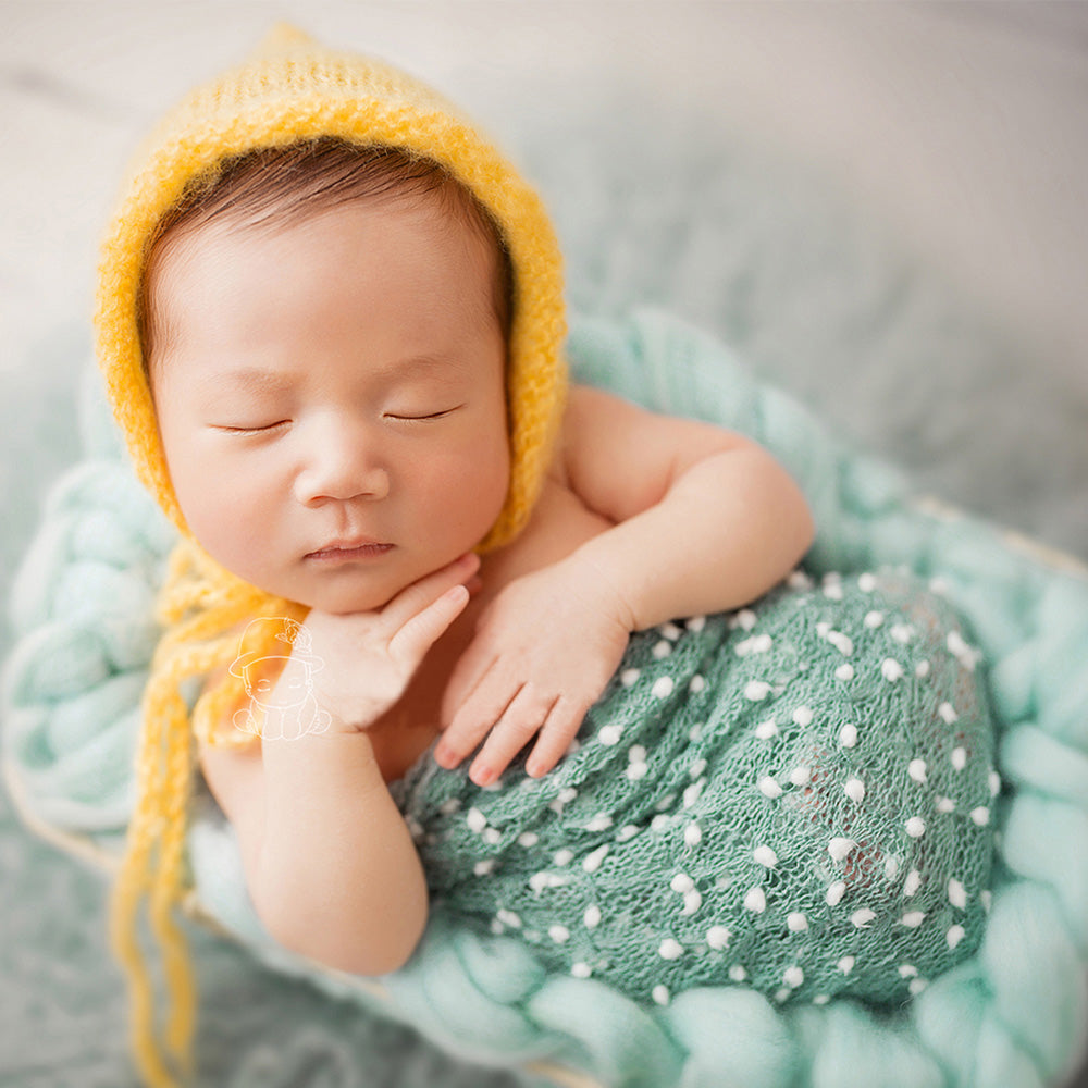 150x150cm Knit Mini Ball Fabric Backdrop